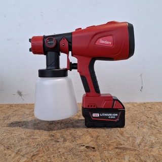 Accu verfspuit, Rood, 2026